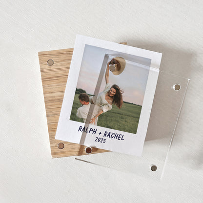 Bamboo Magnet Photo Frames
